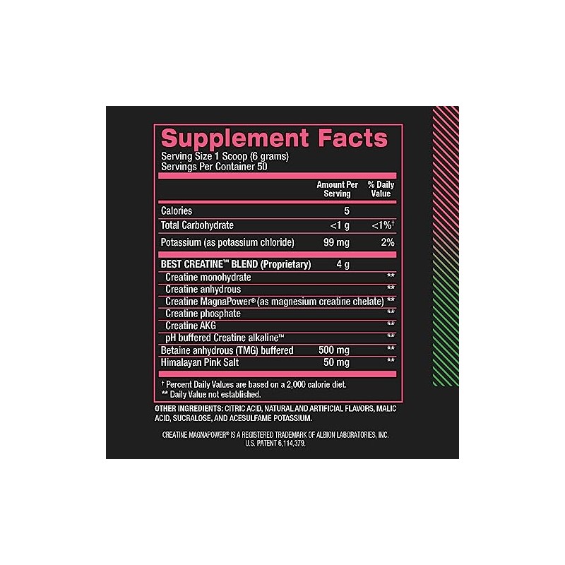 BPI Sports BEST Creatine 6 Formas Avanzadas de Creatina Betaína