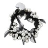 BIUDECO Elegant Pearl Headband Girl Hair Tie Fashionable Hair Loop
