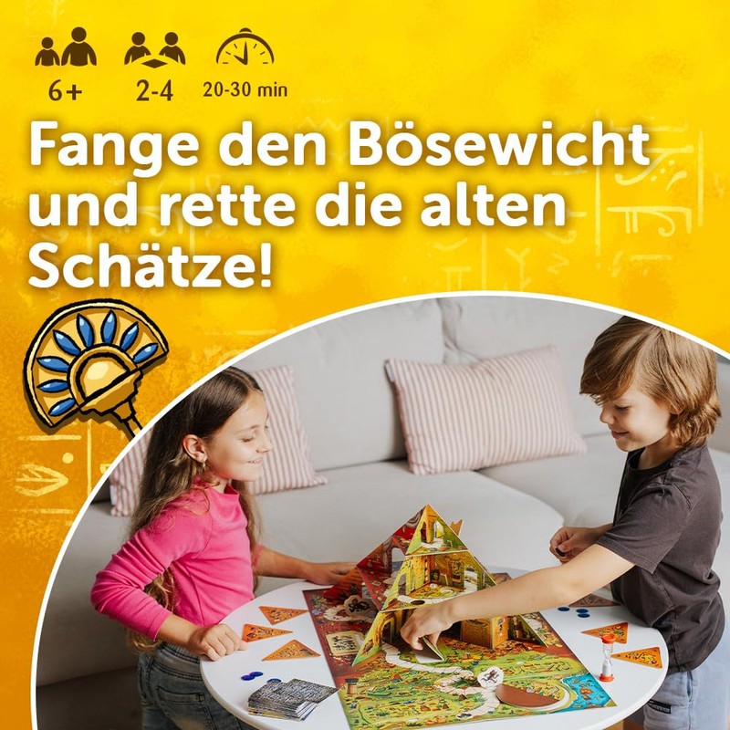 Trefl - Spy Guy Pyramid - Cooperative Observation Game, Spatial