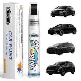 FIXEZPRO 218 Attitude/Midnight Black Metallic Car Touch Up Paint for Toyota, Color Match Auto Paint Repair Pen,Professional Car Scratch Repair Remover Pen Quick Drying, Easy to Use