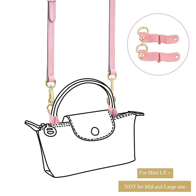 Senral Genuine Leather Rose Shoulder Strap Handbag Strap Replacement Compatible