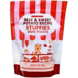 Beef & Sweet Potatoe Recipe Stuffies Dog Treats 14oz/387g (Pack of 1)