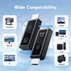 Wireless HDMI Transmitter and Receiver 4K, 2.4/5GHz 1080P Portable Wireless