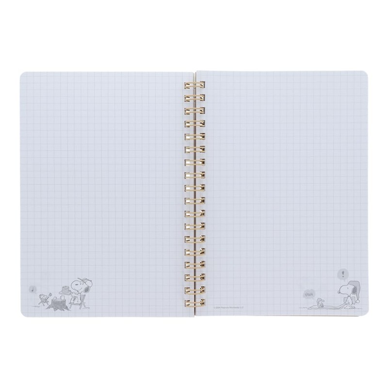 Sunstar Stationery Snoopy Notebook B6 Play with Colors Camping S2642247