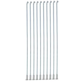 VGEBY 10pcs/Set 13G 80mm-310mm Mountain Bike Spokes Stainless Steel Spokes Bicycle Tricycle Accessories(190MM)