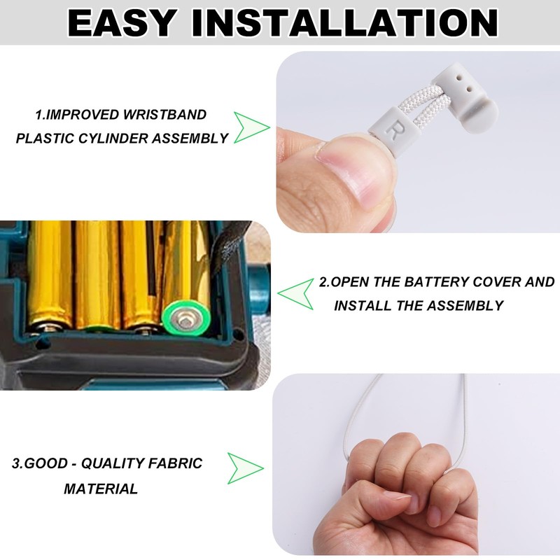 Tinoaly 2pcs Replacement Wrist Straps for Meta Quest 2 Controller,