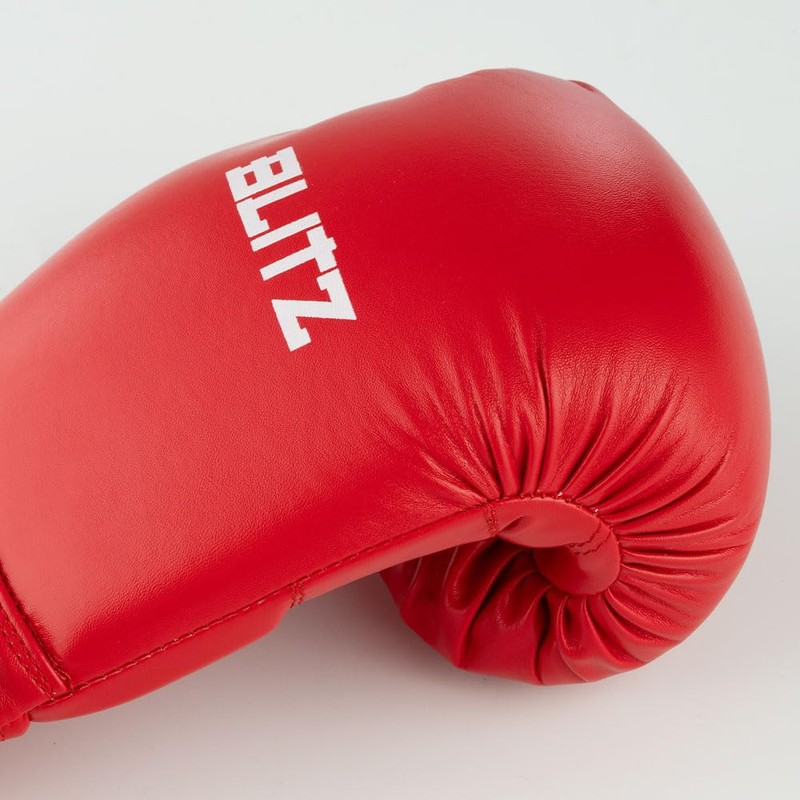 Blitz Kids Training Boxing Gloves - Red - 6oz