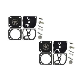 Carburetor Repair/Rebuild Kit Replaces ZAMA RB-193 For Echo PB-602 PB-603 PB-610 PB-611 PB6000 blower ZAMA C1M-K49C (Pack of 2)