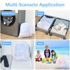 OTraki 2Pcs Mesh Laundry Wash Bag, 40x50cm Mesh Laundry Bag