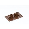RiteAV 1 Gang 2 Port Cat6 Wall Plate - Brown