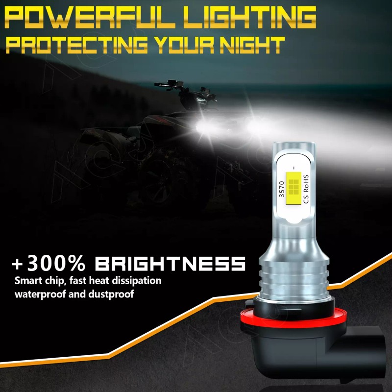 AQJ 3 PINs For 2007-2024 Honda Rancher TRX420 TRX500 LED