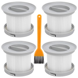 FSV011 Replacement Filters for FABULETTA 23Ft Corded Stick Vacuum Cleaner - 4Pack (NOTE: IT IS NOT FSV001 Filter)