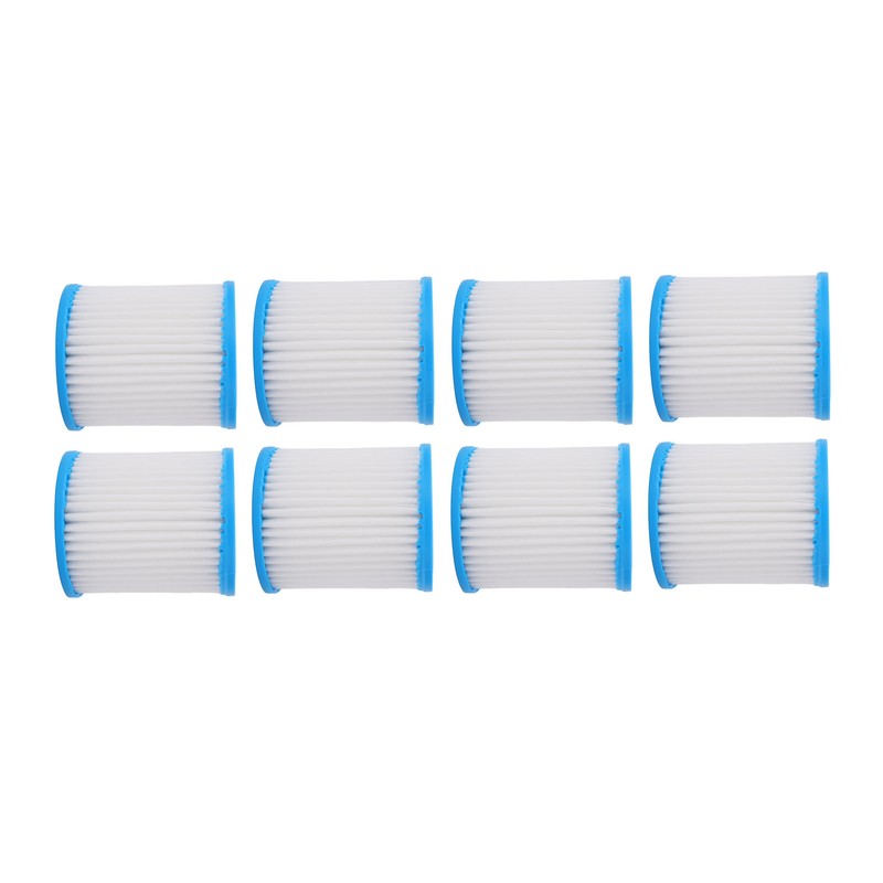 8 Pcs Pool Filter Cartridge Strong Filtration Ability Heavy Duty