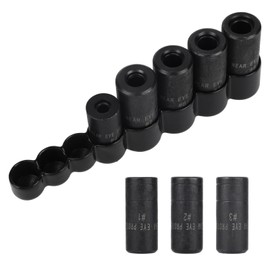 70500 Faucet Socket Set, Tap and Die Set Used with 1/4 Inch and 3/8 Inch Drive Fit for 1/2 Inch and 1/8 Inch NPT, up to 12mm Metric MCTi Standard Faucet for Threading Handle Task & Socket Wrench