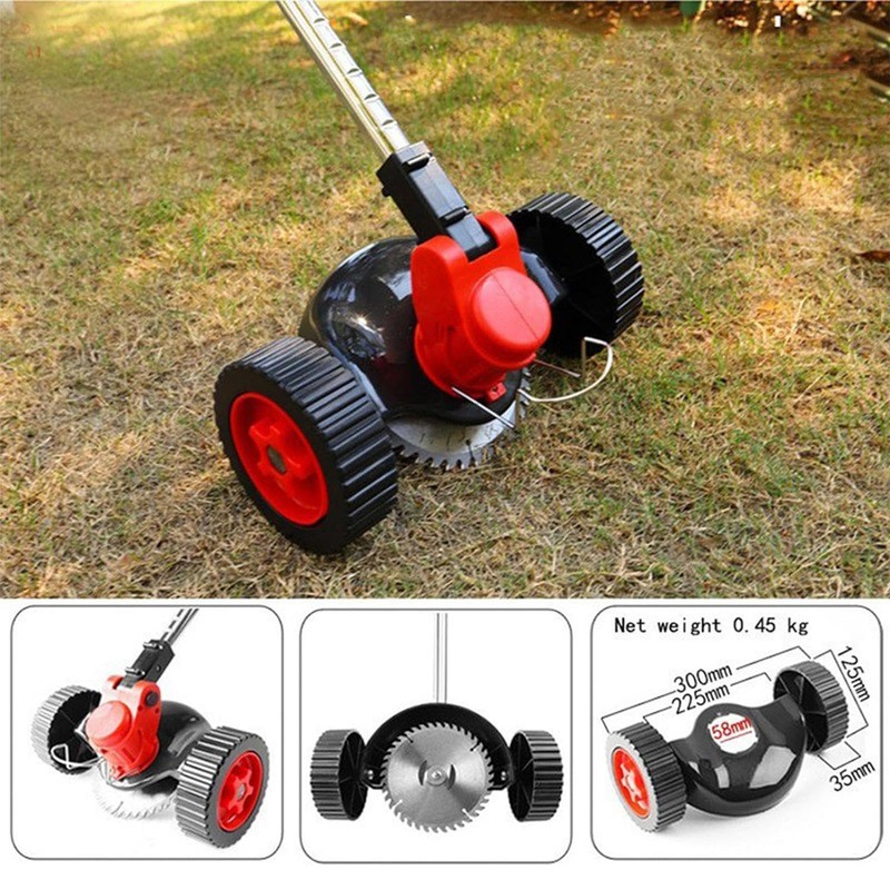Generic Cordless Trimmer Auxiliary Wheels, Lawn Mower Auxiliary Wheels for