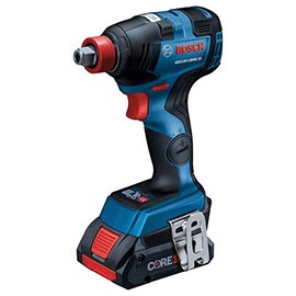 Bosch GDX18V-1800B12-RT 18V EC sin escobillas 1/4 y 1/2 pulgadas Kit de impacto listo para enchufes dos en uno