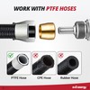 EVIL ENERGY Stainless Steel 4AN PTFE Hose End Fitting, 4AN