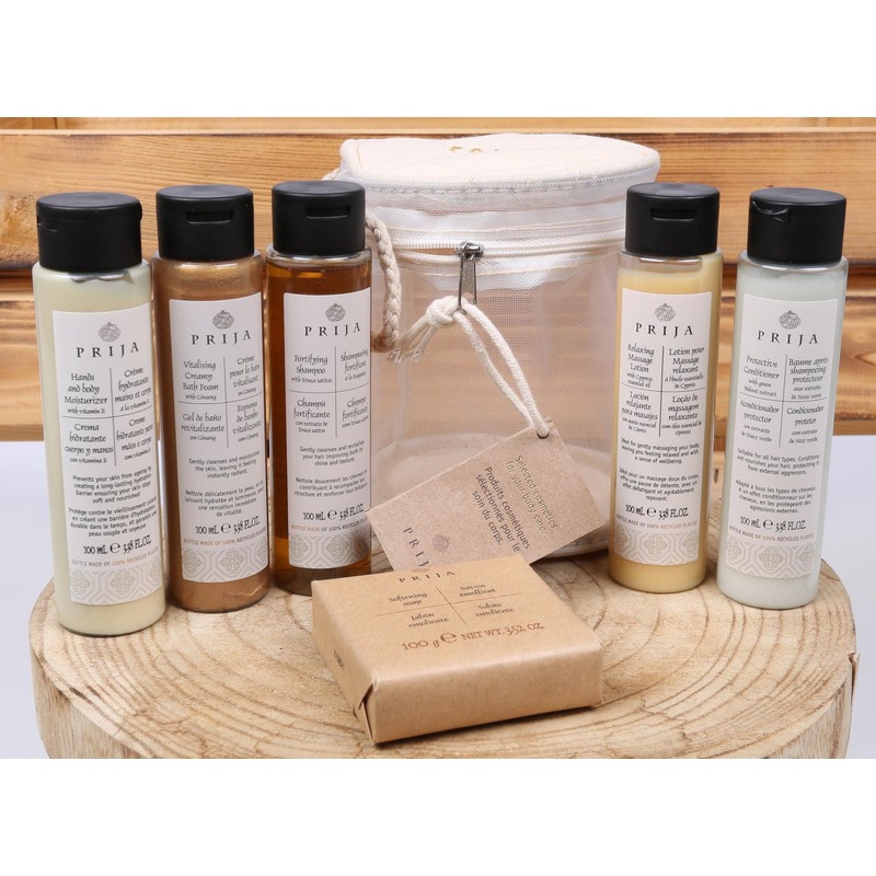 sarcia Prija Cosmetic Set for Aeroplane Shampoo Bath Foam Massage