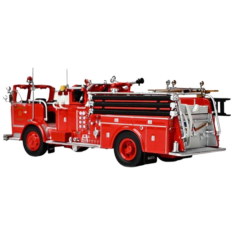DCD 1965 Crown Firecoach Diecast Toy Los Angeles County Fire