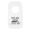 Kickass Tees Poop Now Loading 1 Baby Bib One Size