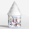 Leonardo Christmas LED Light Up Snowman Family Scene Lantern Lamp
