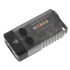 Mini Flashlight Portable Rechargeable Buzzer Alarm Keychain Light for Camping
