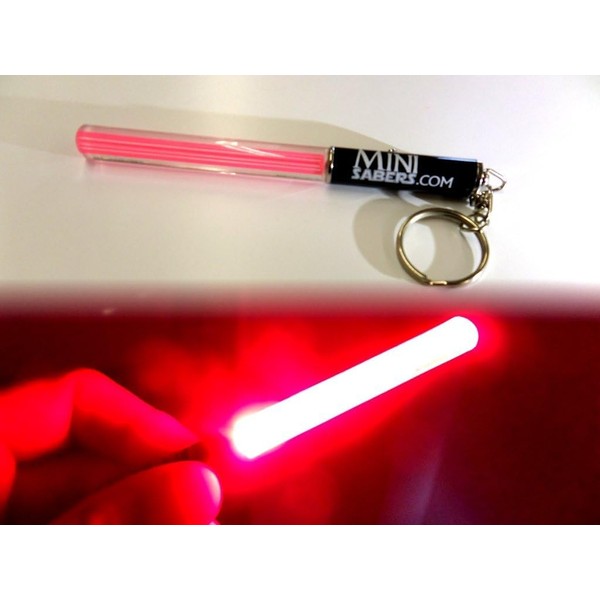 RED Mini Light Stick Keyring Party Clubs Light Sticks LED