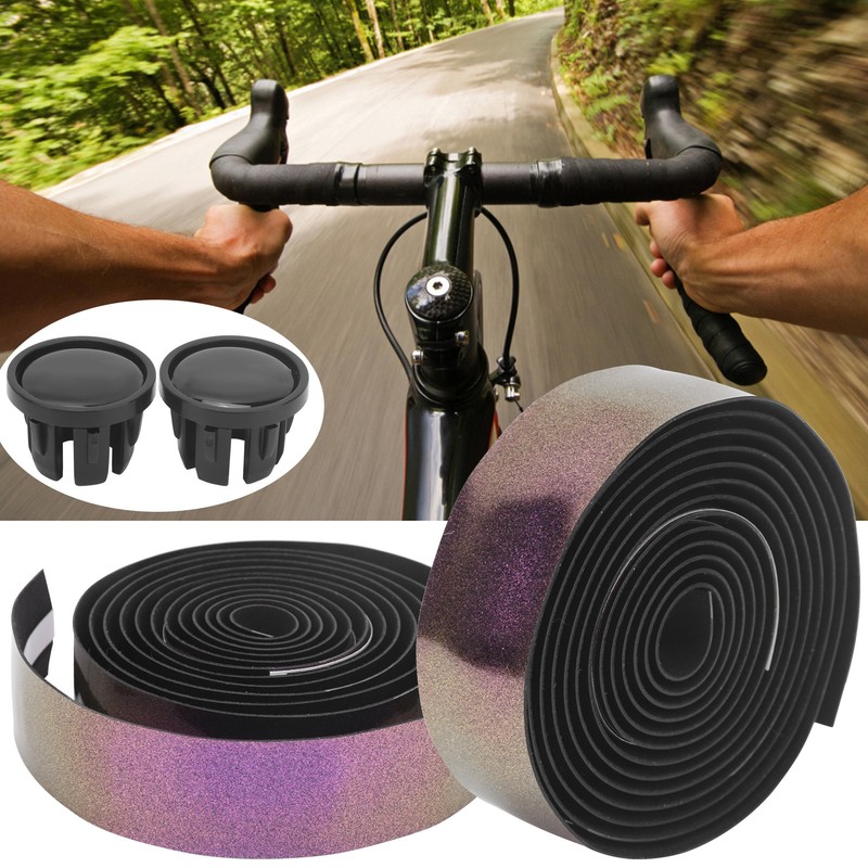 Cycling Handlebar Tape EVA PU AntiSlip Damping Breathable Road Bike