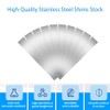 50 pcs Shim Stock Assortment 1" Width x 6" Length,304
