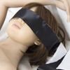Satin Eye Mask Black Blindfold Satin Eye Mask Silk Eye