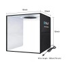 PULUZ 12" Large LED Light Box Photo Tent Dimmable Photography
