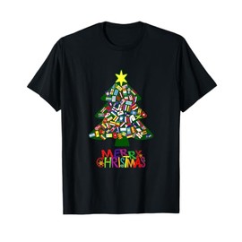 International Flags Nations Love World Peace Christmas Tree T-Shirt