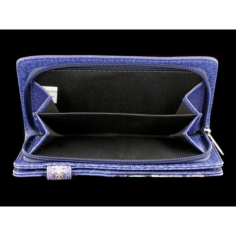 Fantasy Wallet with Cat - The Witches Apprentice - Embossed