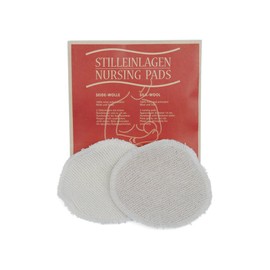 Nursing Pads, Silk/Wool/Silk, 2 pcs