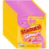 STARBURST Gummies All Pink Gummy Candy Strawberry Flavored Chewy Snacks