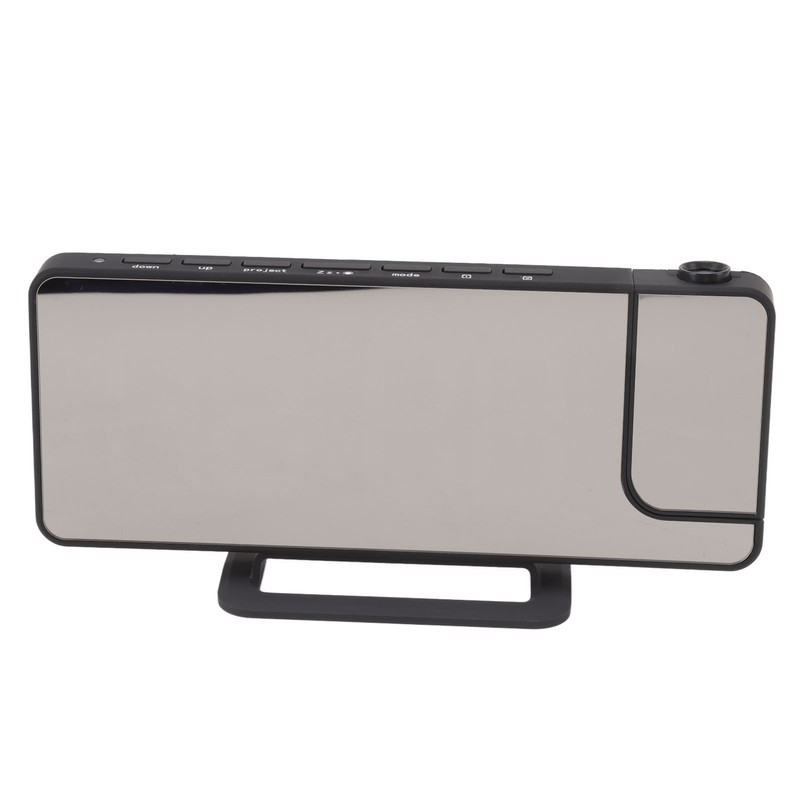 Digital Projection Alarm Clock LED Display USB Powered Auto Sensitivity