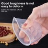 5PCS Plastic Transparent Rice Measuring Cups ，160 ml for Rice