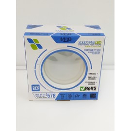 5-6 inch Recessed LED 15W Warm White Retrofit Downlight Kit - 100w equiv.