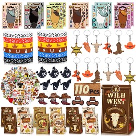 Aijoso Cowboy My First Rodeo Party Favors, Horses Themed Party Bags for Kids Birthday Party Decorations