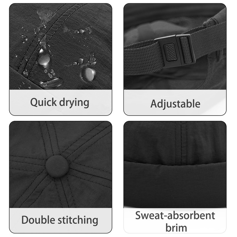 Rumnoke Quick Dry Docker Caps for Men Brimless Cap Sailor