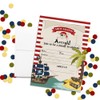 Amanda Creation Pirate Treasure Map Birthday Party Fill in Invitations