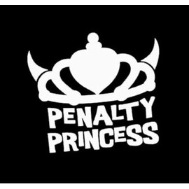 Makarios LLC Penalty Princess Roller Derby Cars Trucks Vans Walls Laptop MKR| White |5.5 x 5|MKR569