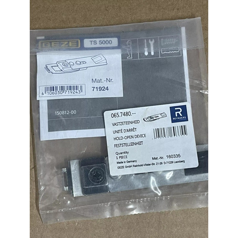 GEZE Locking device/Holds Open Device, 150812-00 GEZE for TS5000 TS1500,
