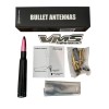 VMS RACING PINK AND BLACK BULLET ANTENNA FOR SILVERADO AVALANCHE