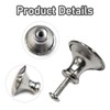 klahh 10Pcs Cabinet Knobs Cupboard Handles Knobs Round with 10