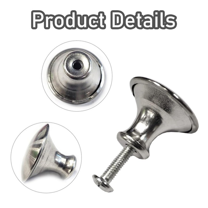 klahh 10Pcs Cabinet Knobs Cupboard Handles Knobs Round with 10