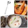 Stainless Steel Small Gravy Ladles Professional Serving Ladle with Longs