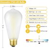 HOMOSUM E26 Frosted Vintage LED Edison Bulbs, 4W, Equivalent 40W,