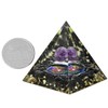 Nupuyai Healing Stone Crystal Pyramid Tree of Life Gemstone Pyramid