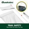 Quadratec 5' Trail Safety Flag and Pole - 5' Fiberglass